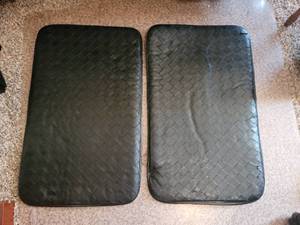 lot 398 image: (2) Padded floor mats