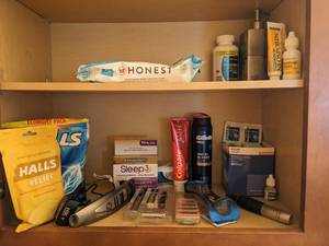 lot 207 image: Contents In Cabinet  See Pics
