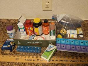 lot 269 image: Bathroom Medical Supplies  See Pics