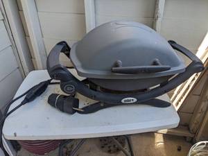 lot 296 image: Weber Electric Patio Grill