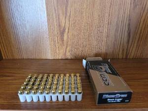 lot 435 image: Blazer brass 9mm luger