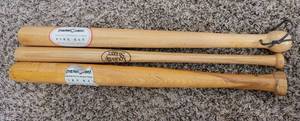 lot 452 image: (2) Master guard fire bats & slugger small bat