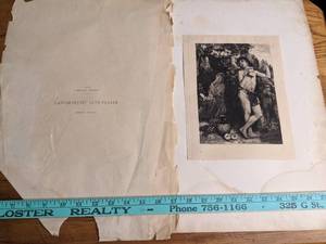 lot 322 image: Vintage Landsknecht Lute-Player By George Urlaub