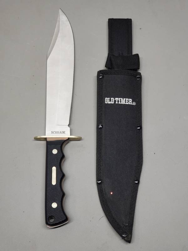 Schrade Old Timer Fishing Knife with Sheath