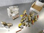Lot of Brass Valves and Fittings