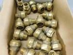 Lot of Brass Straight Connectors