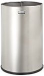 Rubbermaid Commercial Stainless Steel 5-Gallon European and Metallic Series Trash Can, Round, Satin