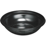 GNPCW0483L - Genpak Crystalline Serving Bowls; Black; 24 oz; 50/Pack; 4 Packs/CT