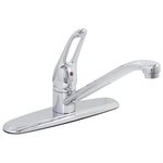 Premier 120000 Bayview Single-Handle Loop Handle Kitchen Faucet without Spray, Chrome