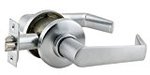 Schlage S10D SAT 626 Series S Grade 2 Tubular Lock, Passage Function, Keyless, Saturn Design, Satin Chrome Finish
