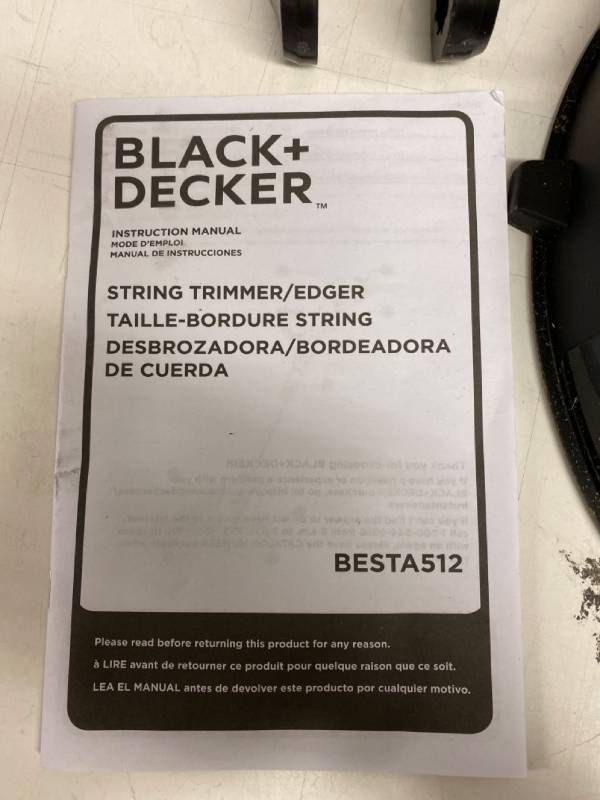 Black And Decker String Trimmer Edger - How To Setup 