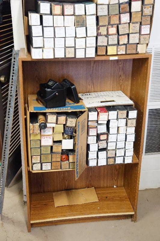 lot 68 image: 4 bookshelf without contents.