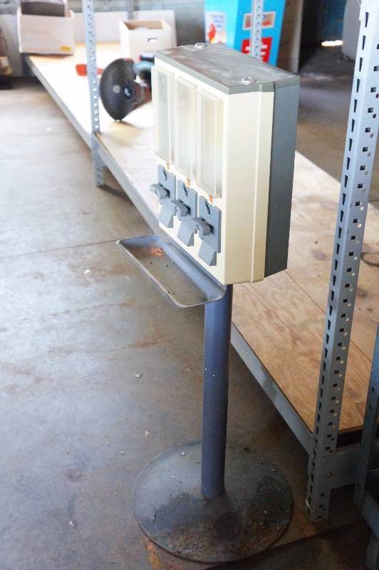 lot 155 image: 3 Candytoy dispenser.