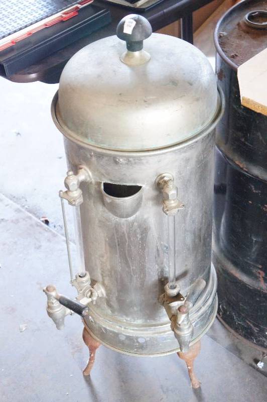 lot 156 image: Large georay coffee maker.