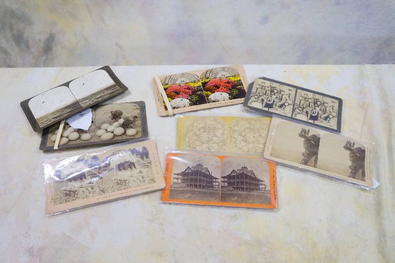 lot 193 image: Small lot of stereo views 3D images.