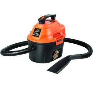 lot 3133 image: Armor All, AA255 , 2.5 Gallon 2 Peak HP WetDry Utility Shop Vacuum , Orange