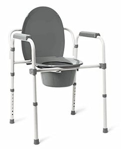 lot 3178 image: Commode, 3-in-1, Steel, Microban