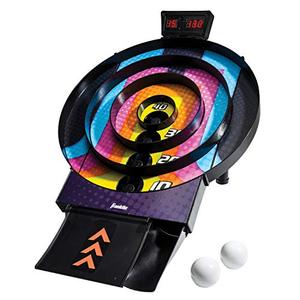 lot 3218 image: Franklin Sports Whirl Ball Game - Gameroom Ball Rolling Game for Kids  Adults - Indoor , with Balls Included - Roll a Ball Arcade Style Bowling Game Set - In-Home Family Game