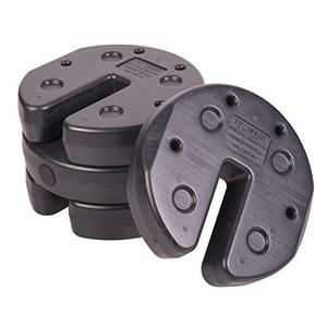 lot 3259 image: US Weight Tailgater Canopy Weights Set of 4 with No-Pinch Design for Easy Installation, and Removal to Secure Tents, Canopies, and Umbrellas at Outdoor Events 20 pounds