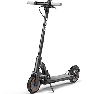 lot 3279 image: Electric Scooter - 5TH WHEEL M2 Electric Scooter Adults, 8.5 Honeycomb Tire, 19 Miles Long Range & 15.5 Mph, Triple Brakes & Cushioning, Foldable with Night Light Sport Scooters 220lbs Max Load Retail$339.99