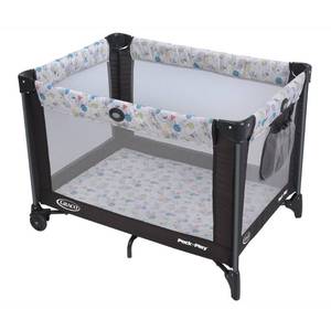 lot 3367 image: Graco Pack n Play Playard with Automatic Folding Feet, Carnival