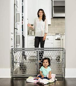 lot 3368 image: Regalo Easy Fit Plastic Adjustable Extra Wide Baby Gate, 1 Count (Pack of 1)