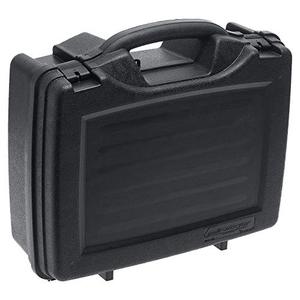 lot 3375 image: Plano Protector Series Four Pistol Case, Large, Black, Hunting Gun Case with Padlock Tabs and Foam Padding, Hard Plastic Pistol and Accessory Case