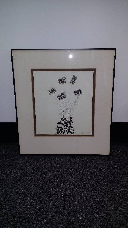 lot 1157 image: Yanni Posnakoff Words of Wisdom Limited Edition Original Lithograph #3890 Hand Signed