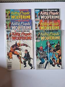 lot 410 image: Marvel 1984 6 Part Series of Kitty Pryde and Wolverine