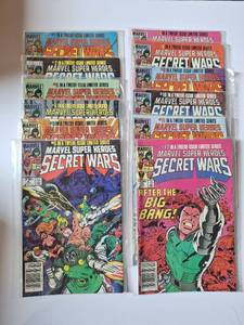 lot 411 image: Marvel 12 Part Series of Marvel Super Heroes Secret Wars