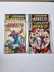 lot 420 image: 4 Part 1983 Series of Hawkeye