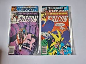 lot 425 image: Marvel 4 Part Limited Series of The Falcon