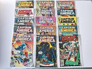 lot 427 image: (15) 1982-1984 Captin America Marvel Comics ( Issues 287-301)