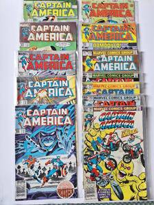 lot 428 image: (12) Issues of Captin America Marvel Issues (302 - 308) and Marvel Comics Group (275  280  279  282  269)