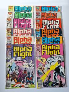lot 432 image: (12) Issues of Marvel 25th Anniversary 1985 Alpha Flight Comics