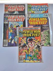 lot 437 image: (5) Issues of Power Man and Iron Fist