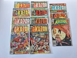 lot 439 image: (11) 1970s Issues of Lord of the Hidden Jungle Ka-zar
