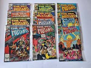lot 451 image: (12) Issues of Marvel Comics The New Mutants