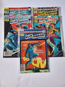 lot 454 image: (5) Archie Adventure Blue Ribbon Comics