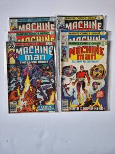 lot 461 image: (6) Marvel Comics - the Machine Man 19781979 Issues
