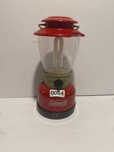 lot 64 image: Coleman Battery operated Lantern