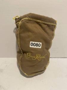 lot 80 image: Bag of Crown Royal Bags