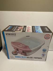 lot 84 image: Homedics Bubble Footbath
