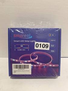 lot 109 image: Smart LED Strip Lights, still sealed in original packaging