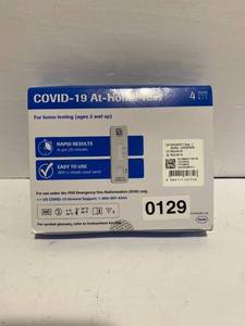 lot 129 image: COVID 19 At home tests