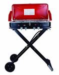 Texsport Travel n Grill Portable Propane Gas Grill on Wheels for Outdoor Camping, Beach or Tailgate