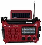 Kaito KA500 5-way Powered Solar Power,Dynamo Crank, Wind Up Emergency AM/FM/SW/NOAA Weather Alert Radio with Flashlight,Reading Lamp and Cellphone Charger