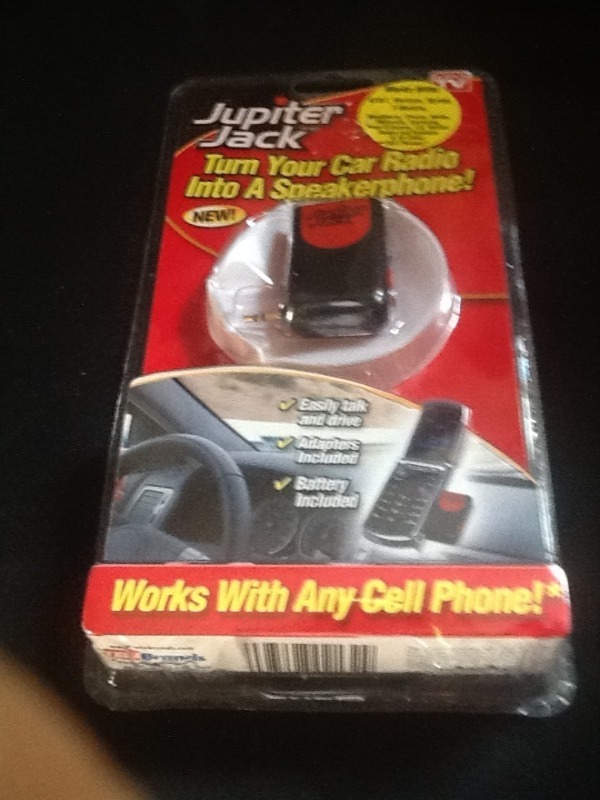 lot 7851 image: Jupiter jack Turn your car radio into a speaker phone works with any cell phone