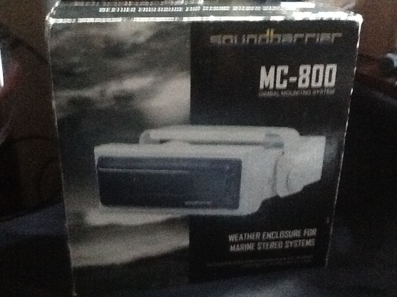 lot 7872 image: Marine CD player enclosure waterproof
