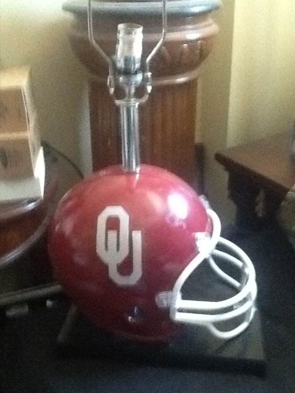 lot 7875 image: OU helmet lamp